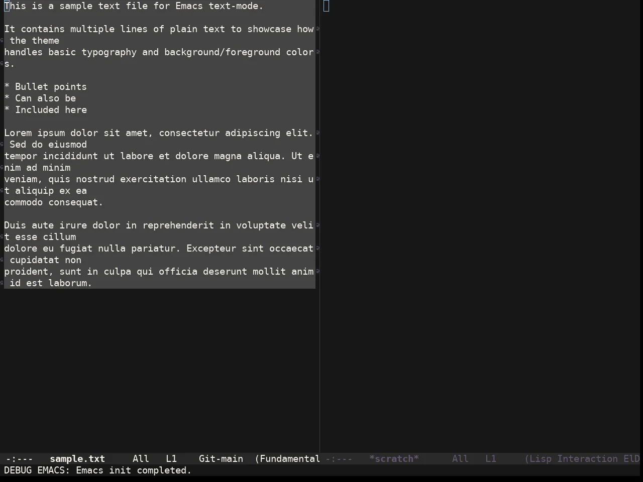 Doom Badger Theme in fundamental-mode