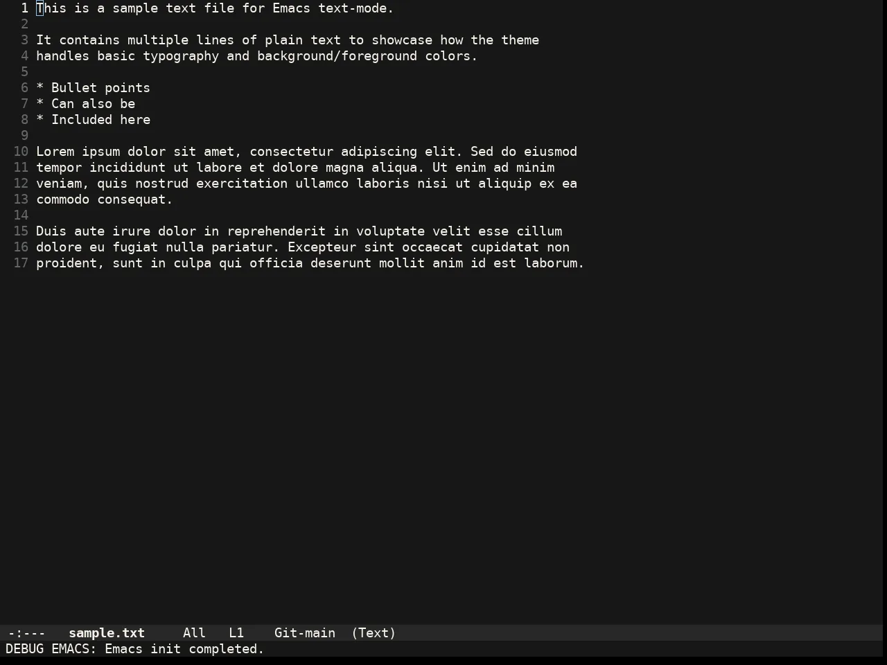 Doom Badger Theme in text-mode
