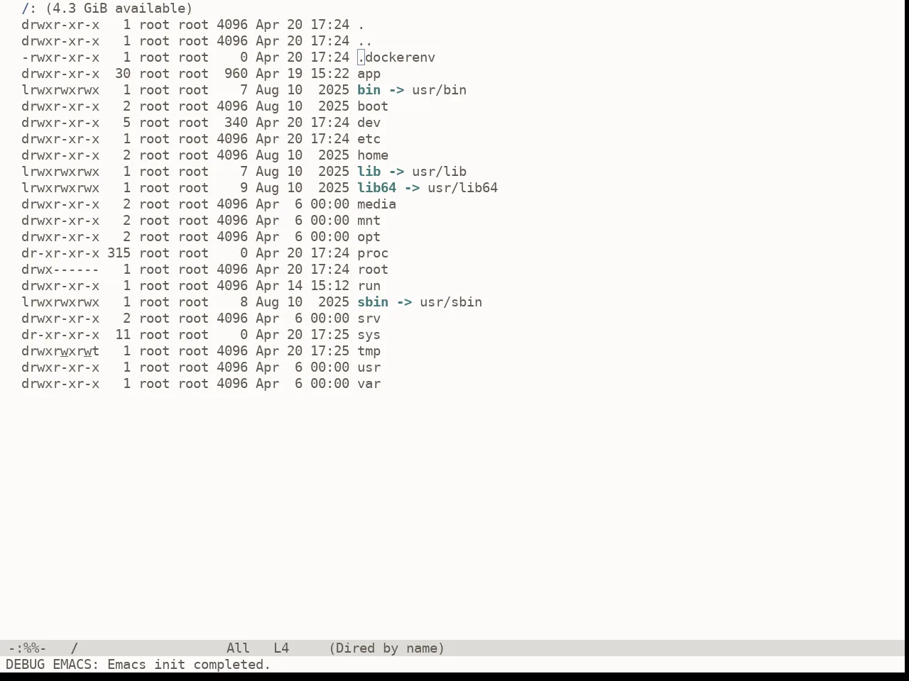 Doom Earl Grey Theme in dired