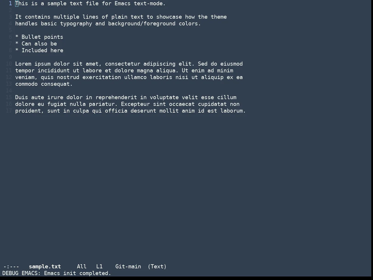 Doom Ephemeral Theme in text-mode