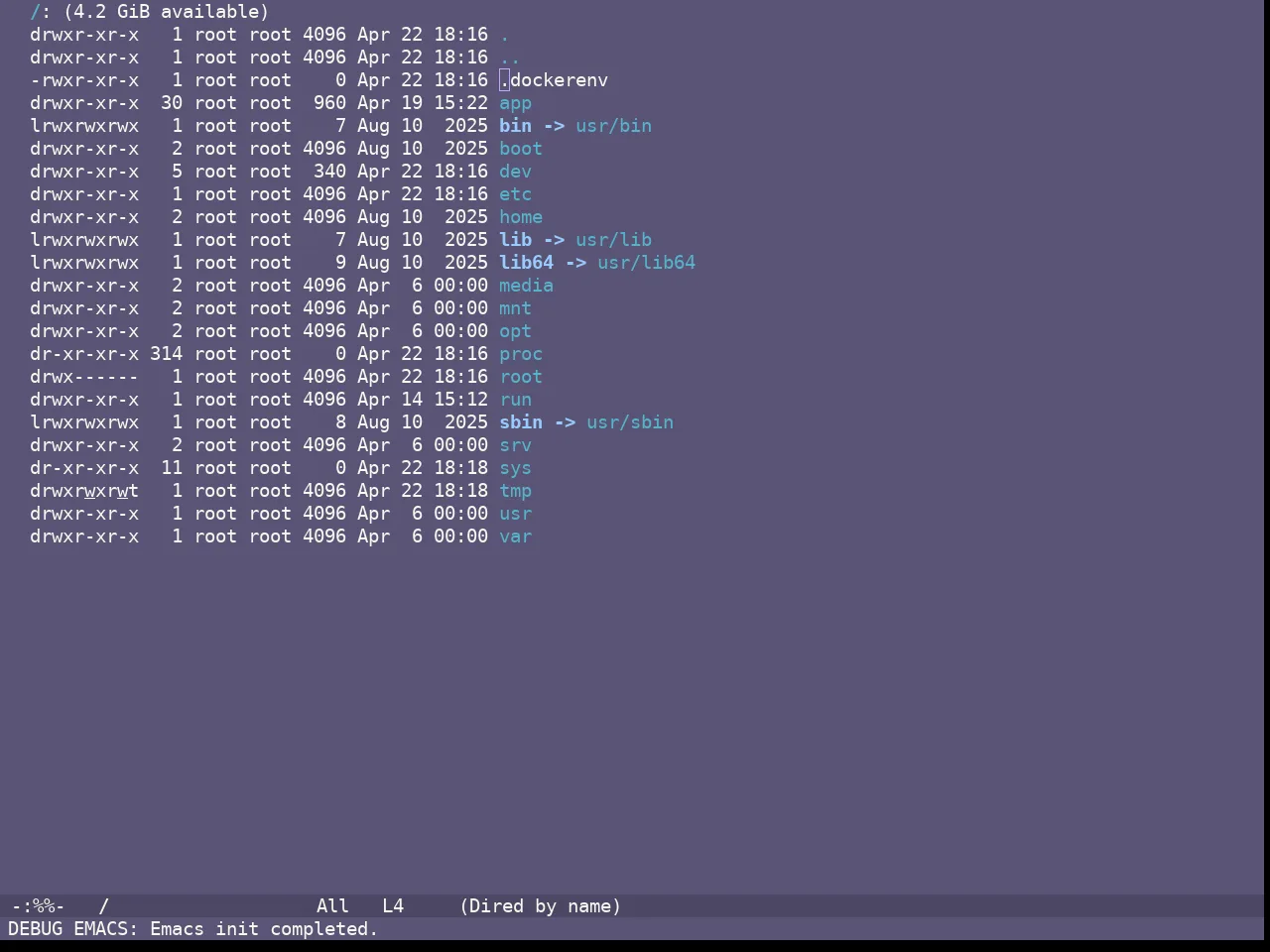 Doom Fairy Floss Theme in dired