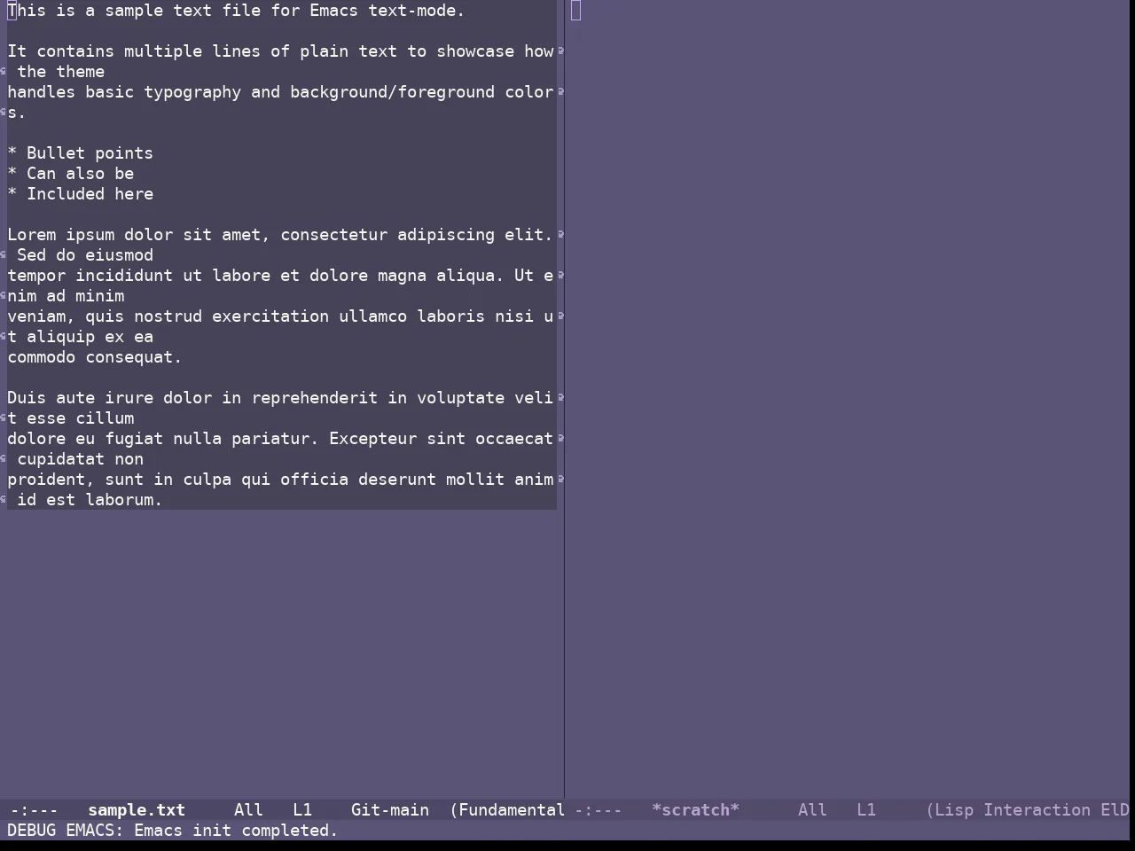 Doom Fairy Floss Theme in fundamental-mode