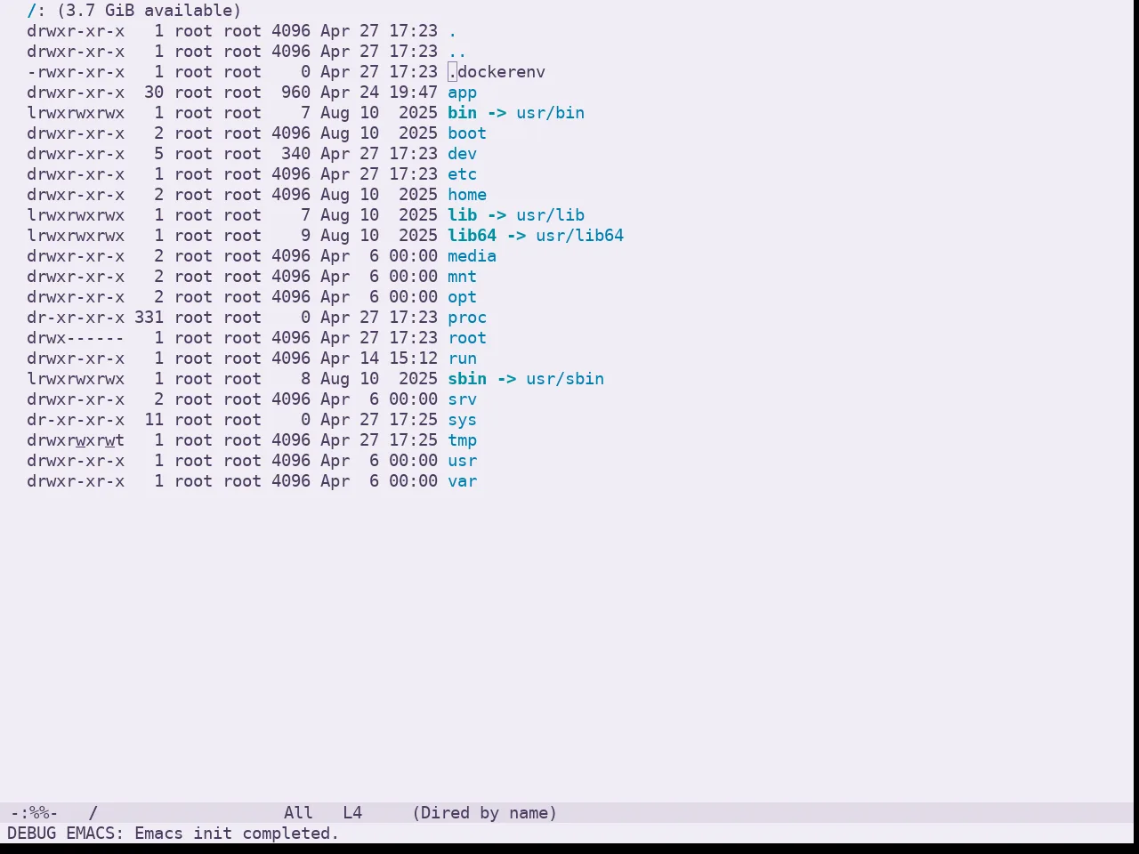 Doom Feather Light Theme in dired