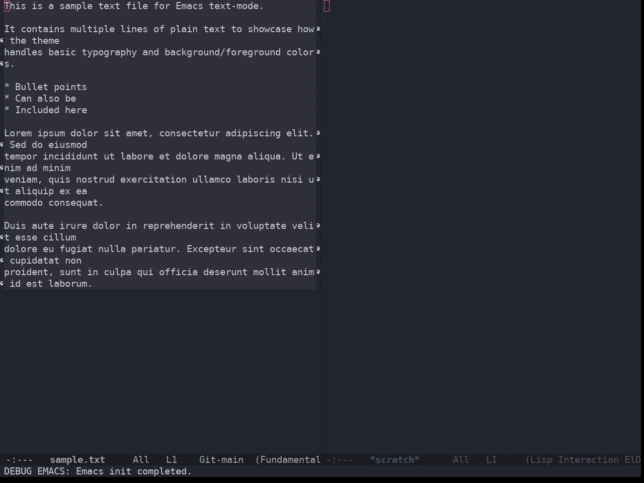 Doom Horizon Theme in fundamental-mode