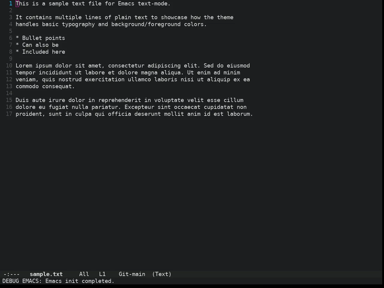 Doom Iosvkem Theme in text-mode