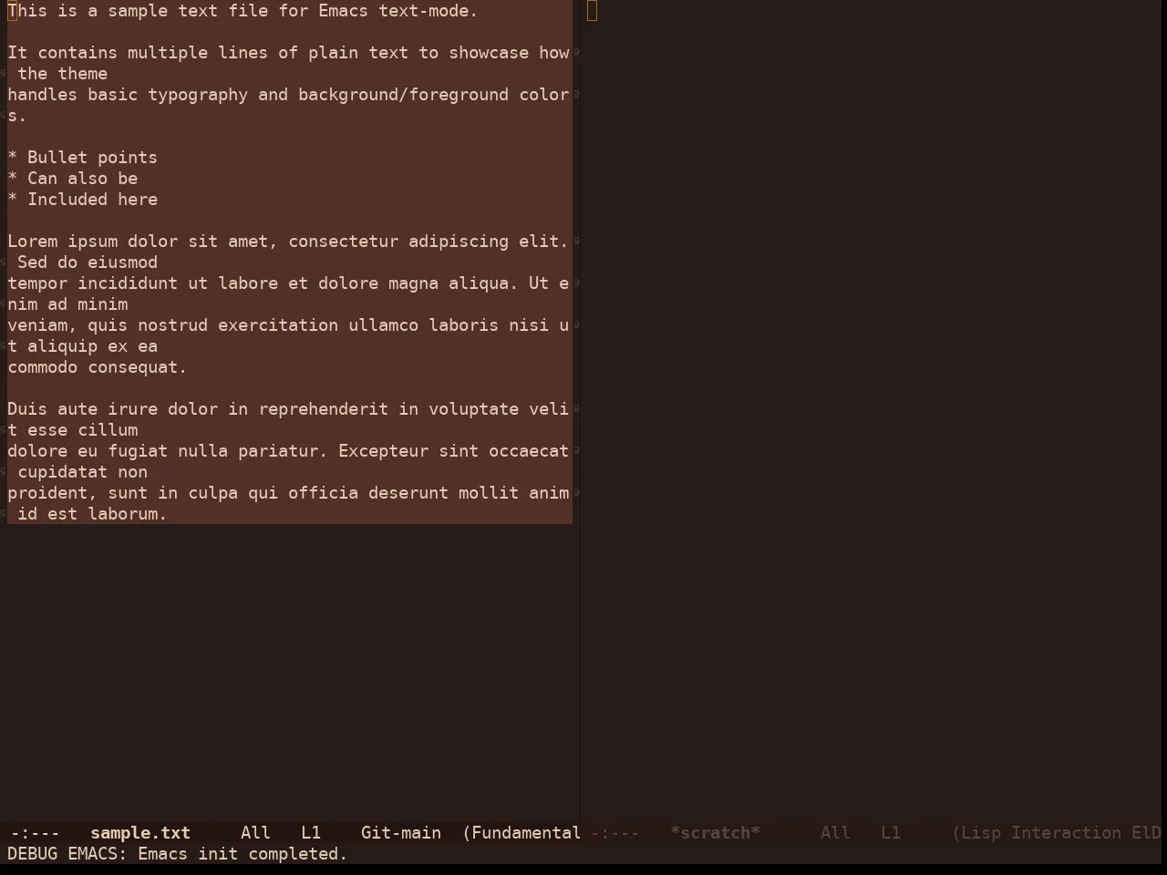 Doom Lantern Theme in fundamental-mode
