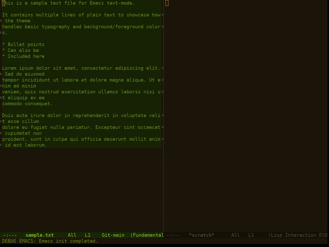 Doom Manegarm Theme in fundamental-mode