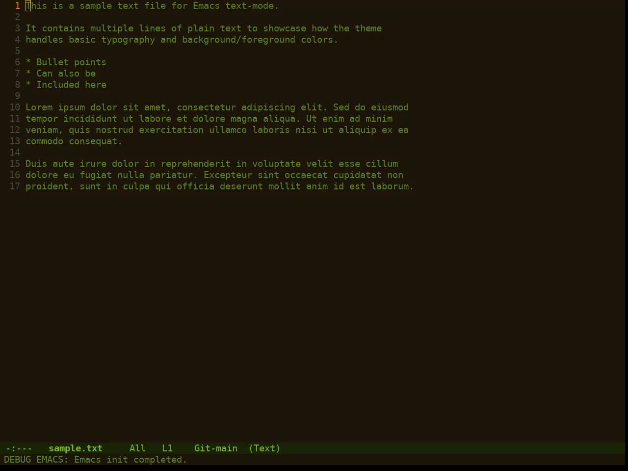 Doom Manegarm Theme in text-mode
