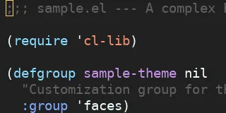 Preview of Doom Material Dark Theme theme