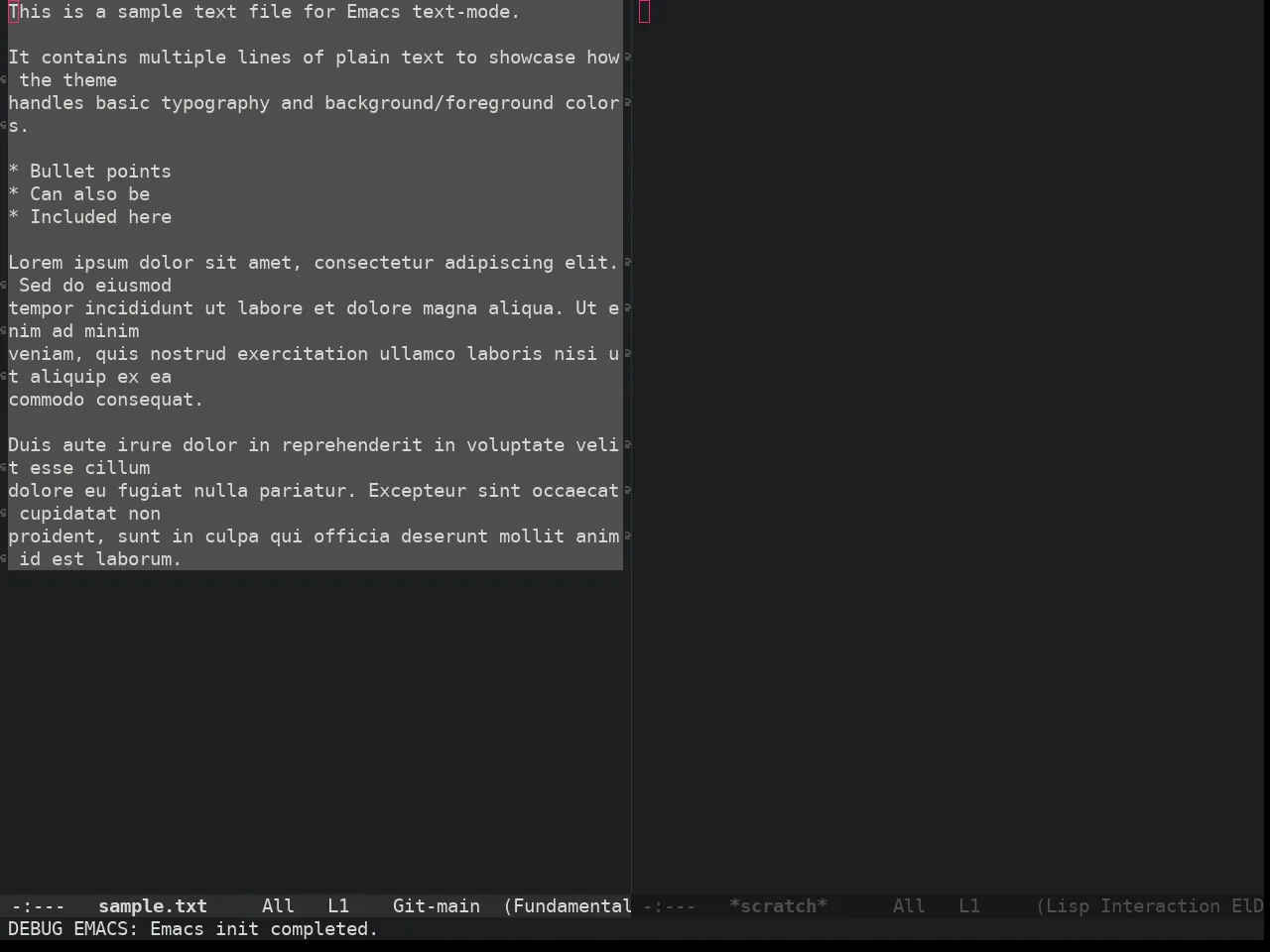 Doom Molokai Theme in fundamental-mode