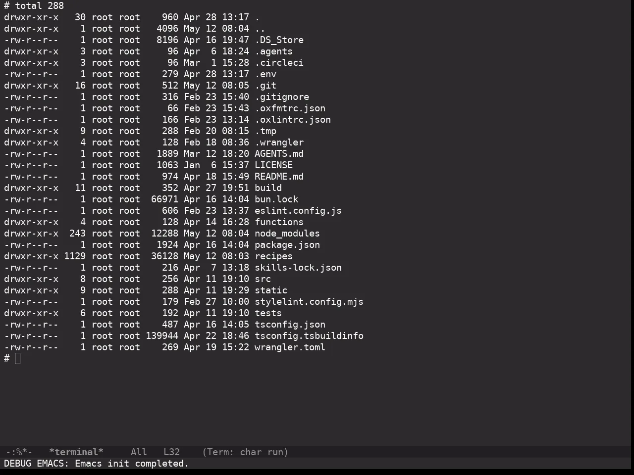 Doom Monokai Pro Theme in term