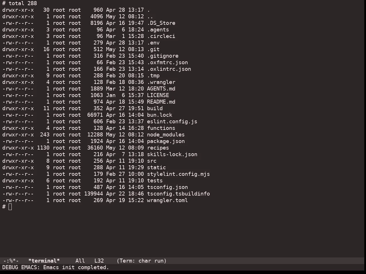 Doom Monokai Ristretto Theme in term
