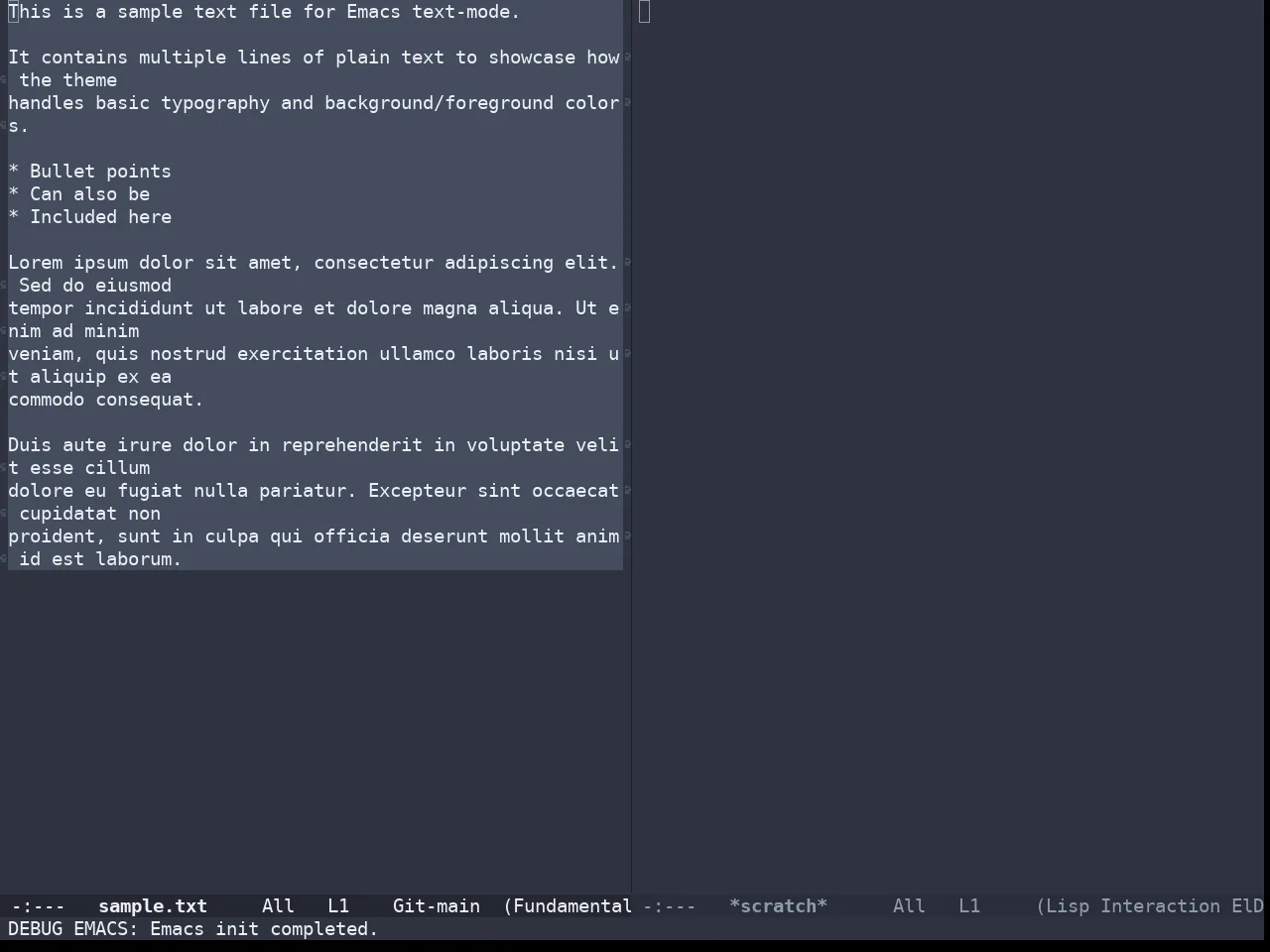 Doom Nord Aurora Theme in fundamental-mode