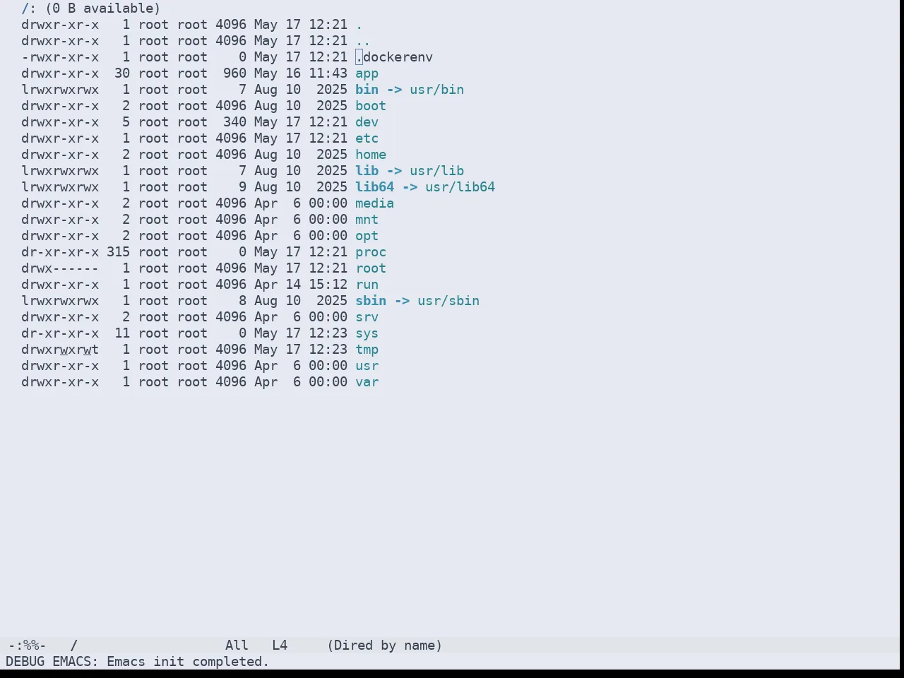 Doom Nord Light Theme in dired