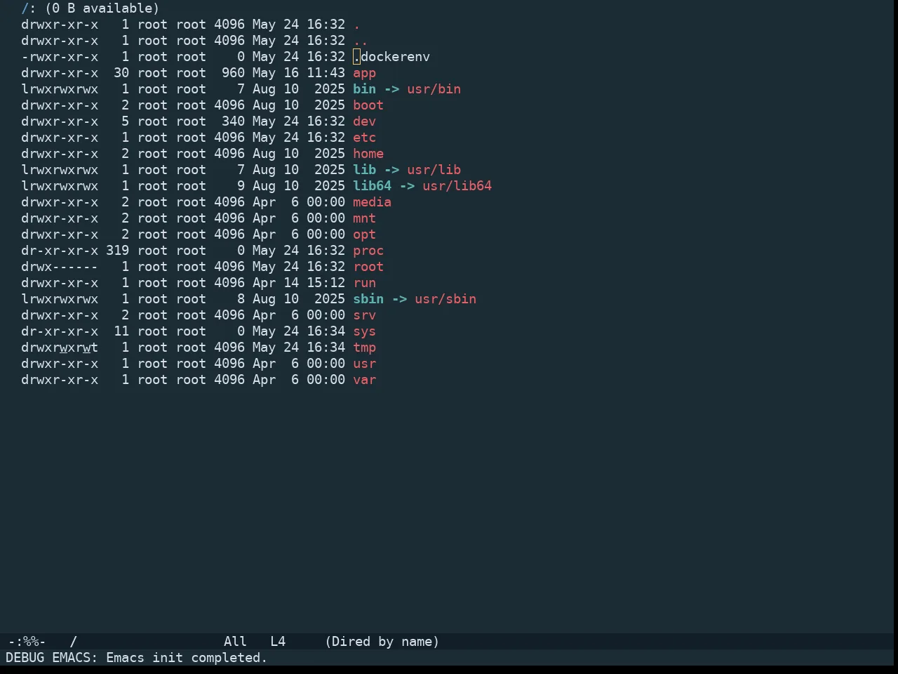 Doom Oceanic Next Theme in dired