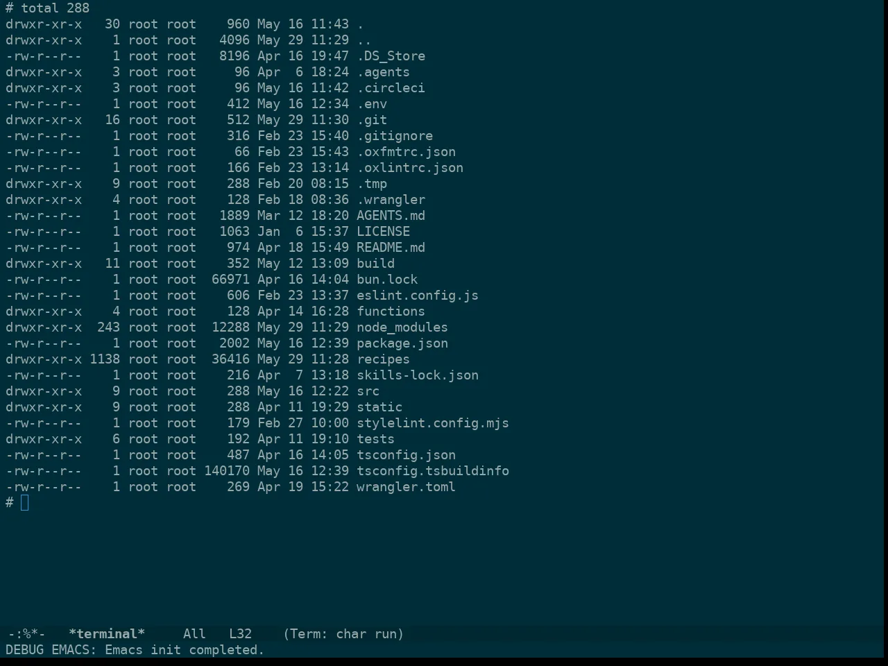 Doom Oksolar Dark Theme in term