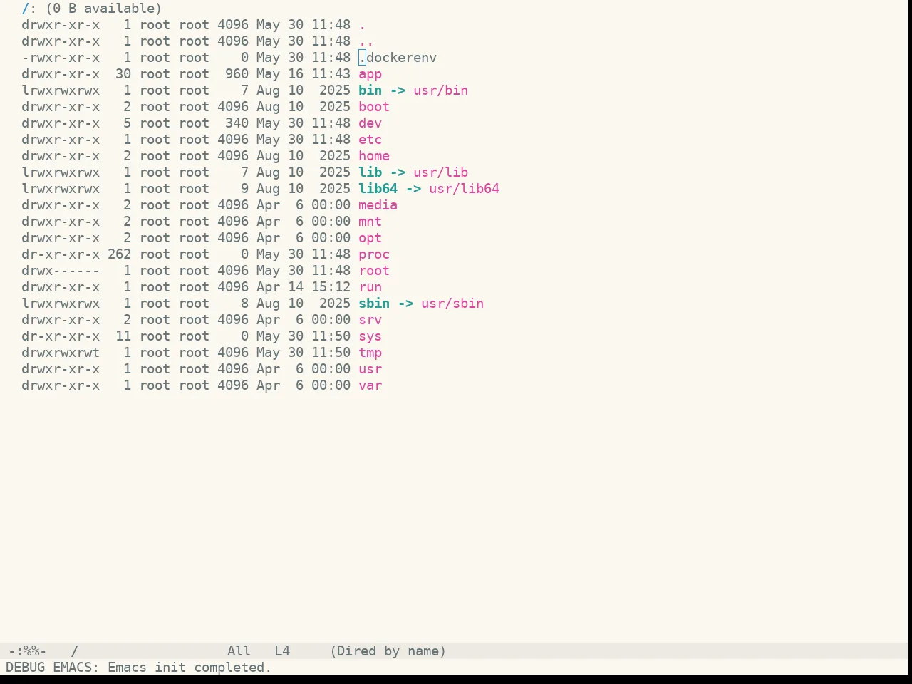 Doom Oksolar Light Theme in dired