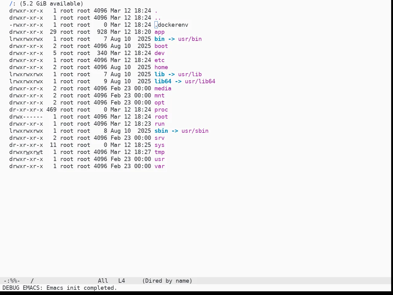 Doom One Light Theme in dired