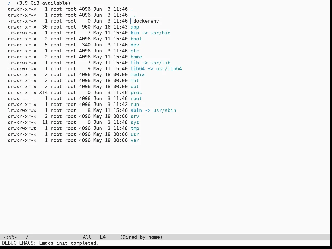 Doom Opera Light Theme in dired