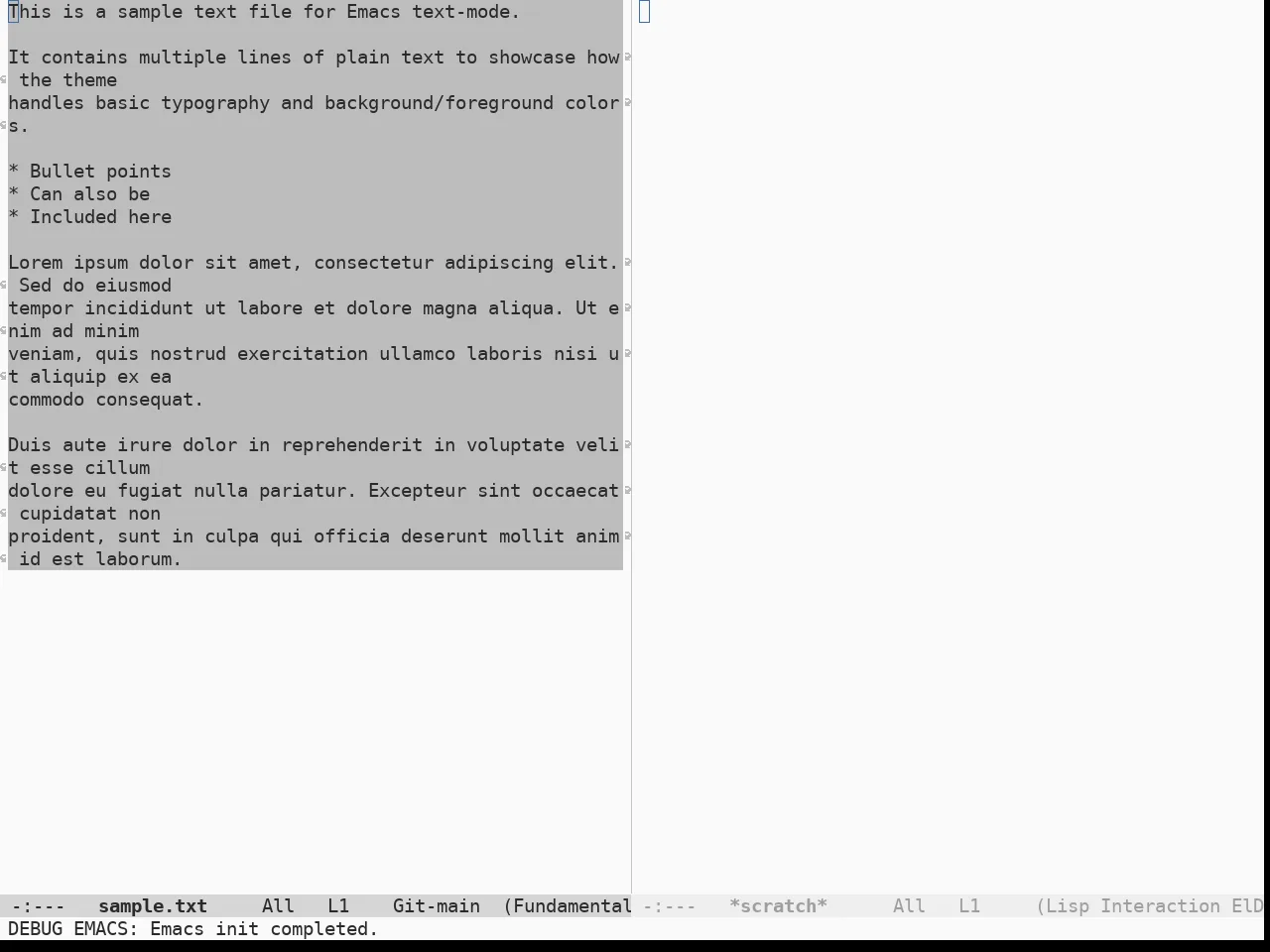 Doom Opera Light Theme in fundamental-mode
