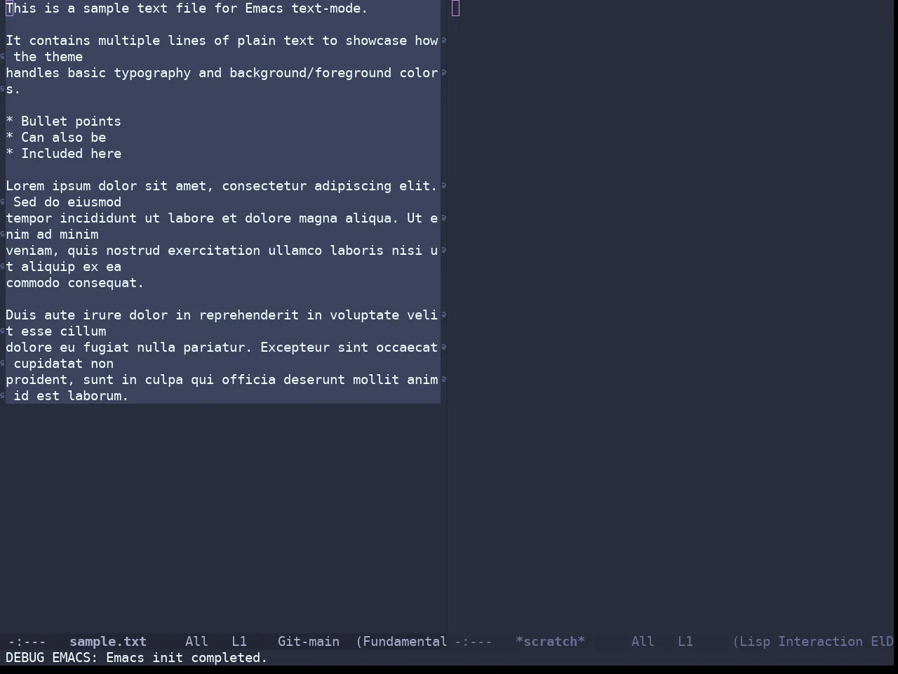 Doom Palenight Theme in fundamental-mode