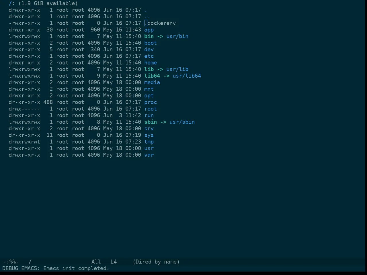 Doom Solarized Dark High Contrast Theme in dired