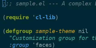 Preview of Doom Solarized Dark High Contrast Theme theme