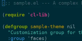 Preview of Doom Solarized Dark Theme theme