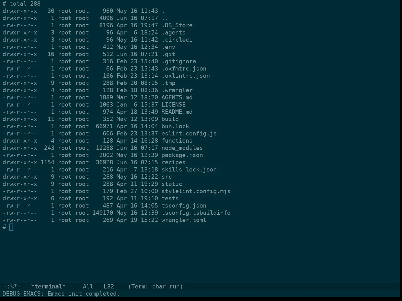 Doom Solarized Dark Theme in term