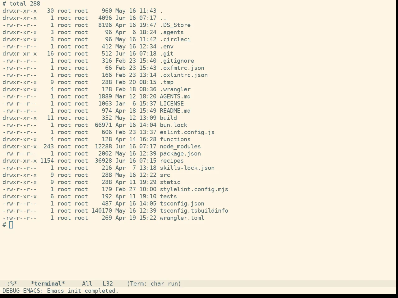 Doom Solarized Light Theme in term