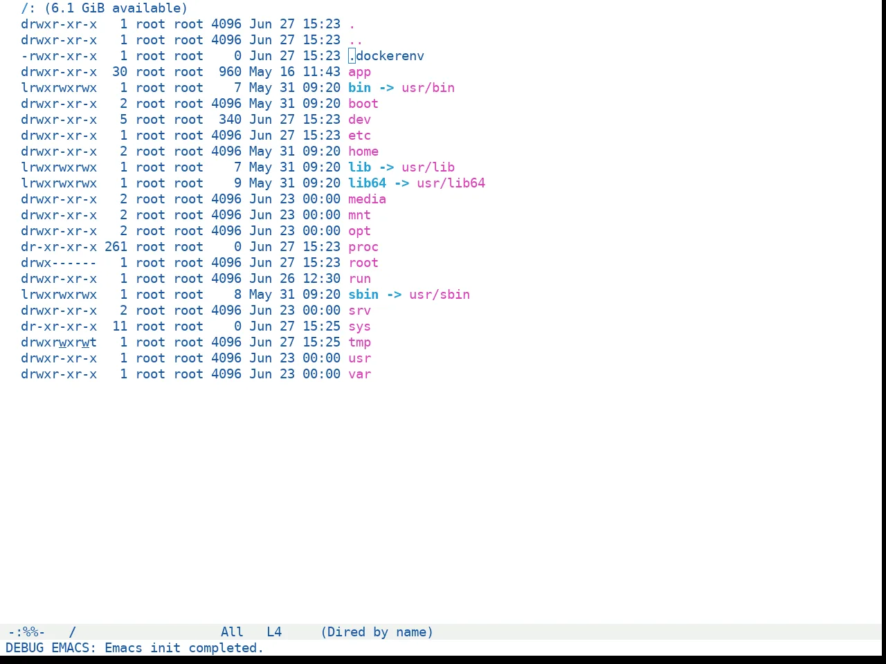 Doom Winter is Coming Light Theme in dired
