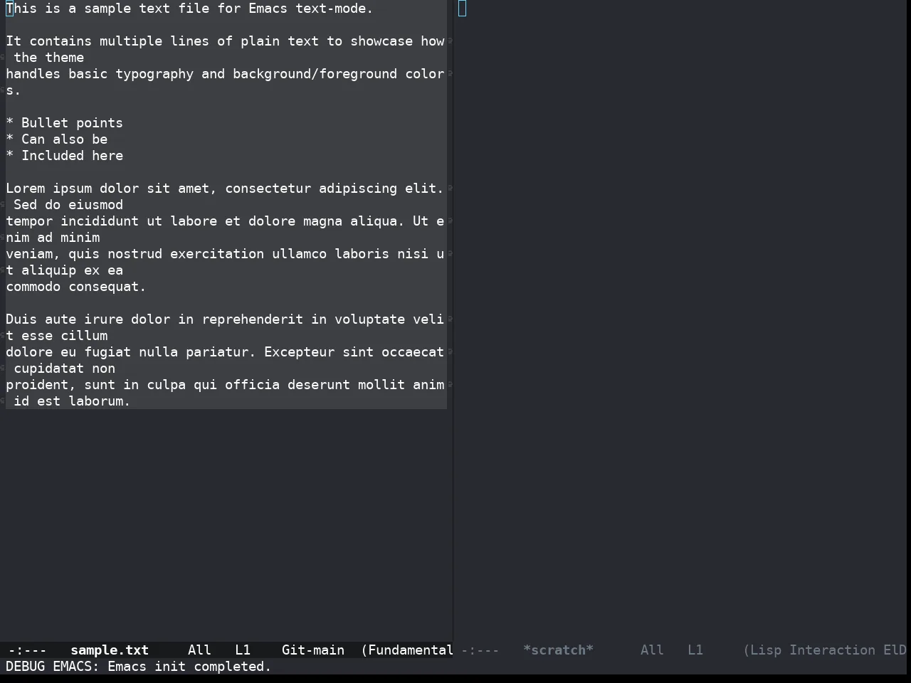 Doom Xcode Theme in fundamental-mode