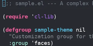 Preview of Doom Xcode Theme theme