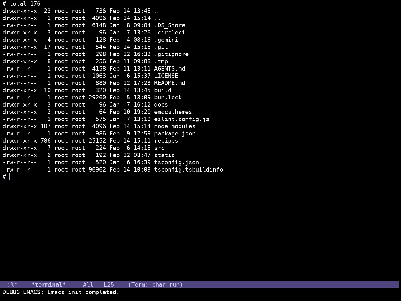 Doric Dark Theme in term