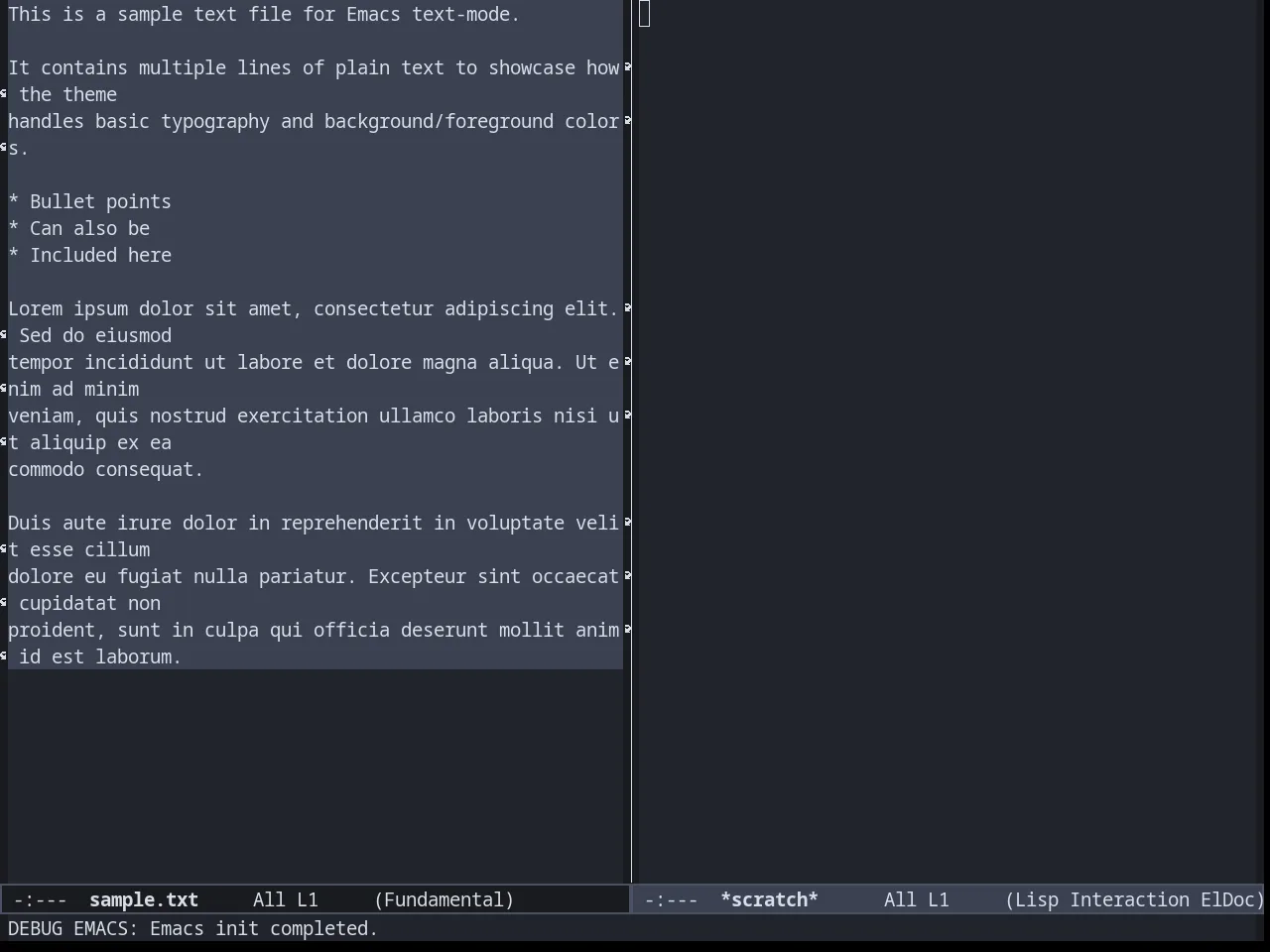 Dream Theme in fundamental-mode
