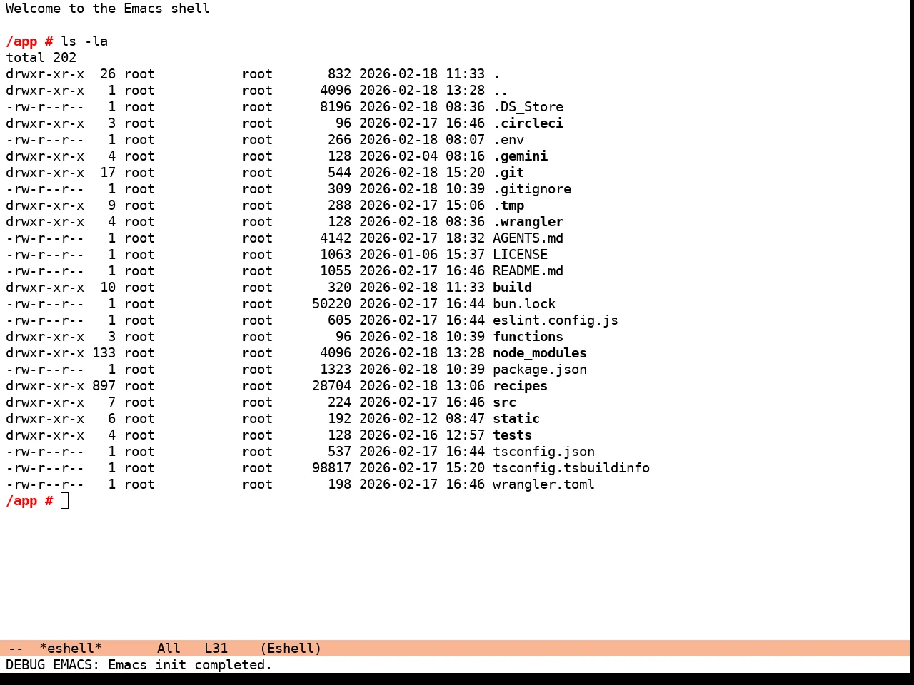 Eclipse Theme in eshell