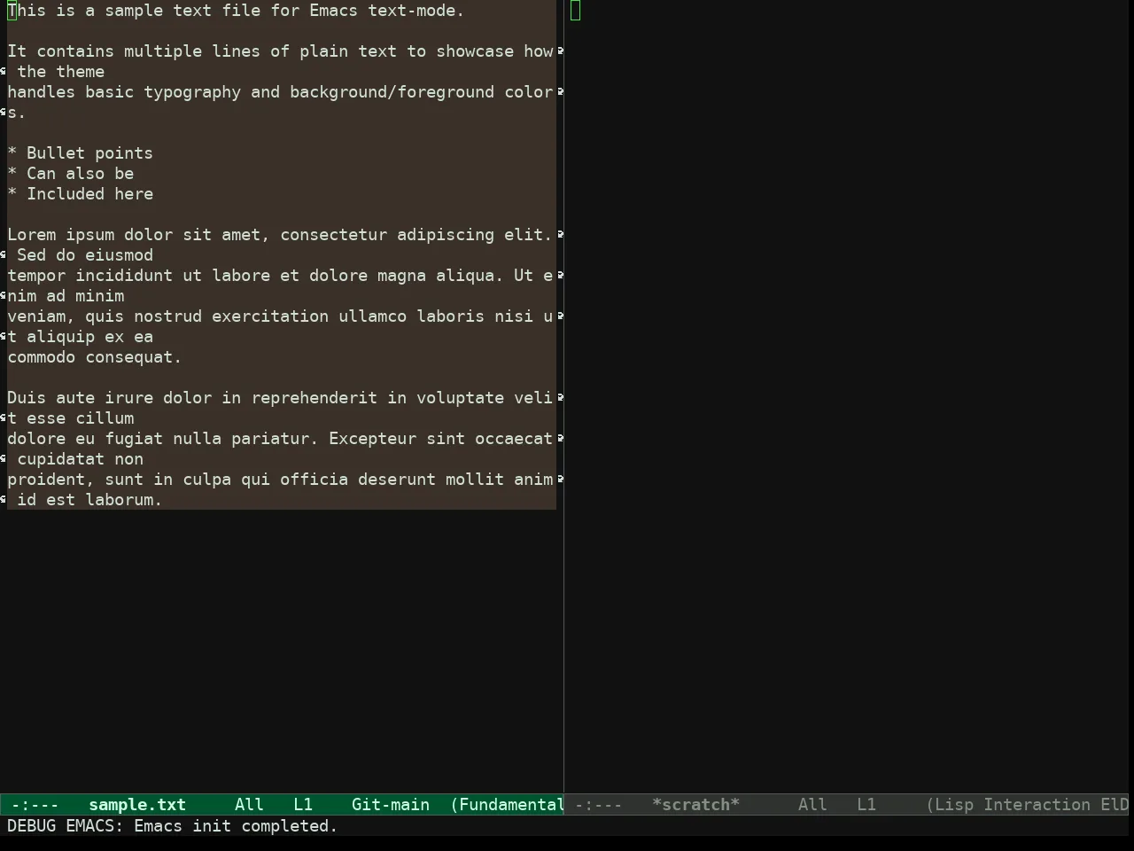 Ef Bio Theme in fundamental-mode