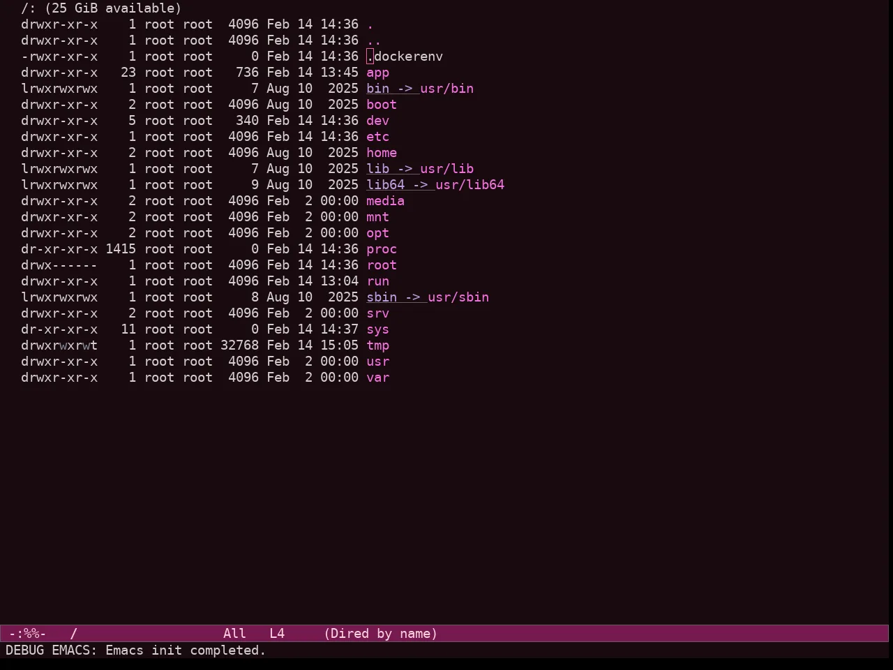 Ef Cherie Theme in dired