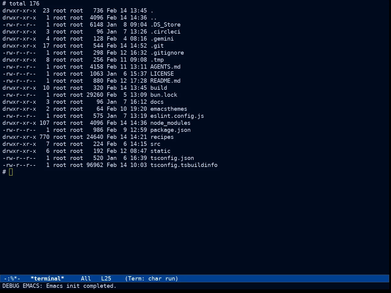 Ef Deuteranopia Dark Theme in term