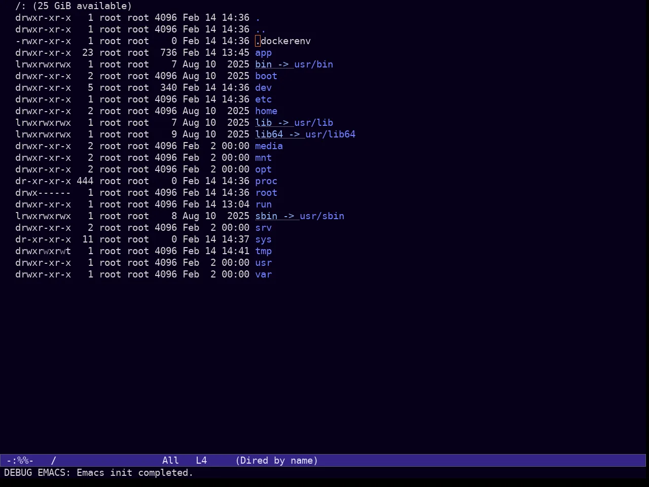 Ef Duo Dark Theme in dired