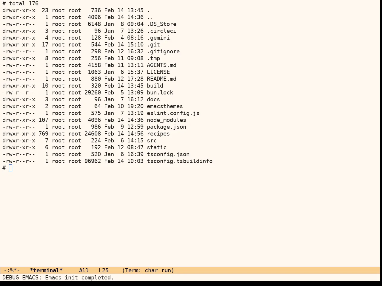 Ef Duo Light Theme in term