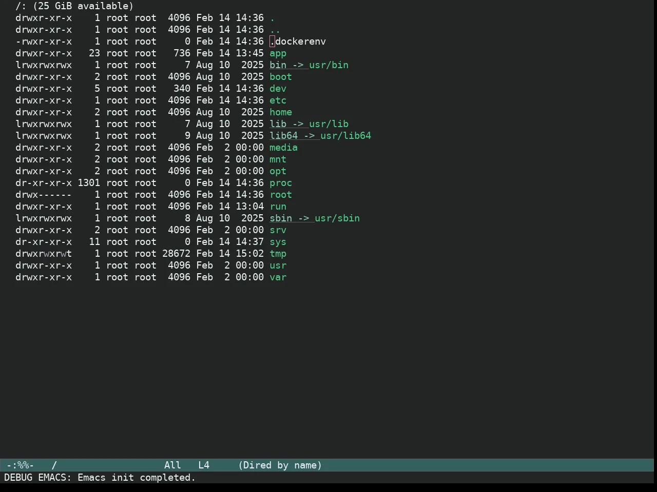Ef Elea Dark Theme in dired
