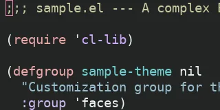 Preview of Ef Elea Dark Theme theme