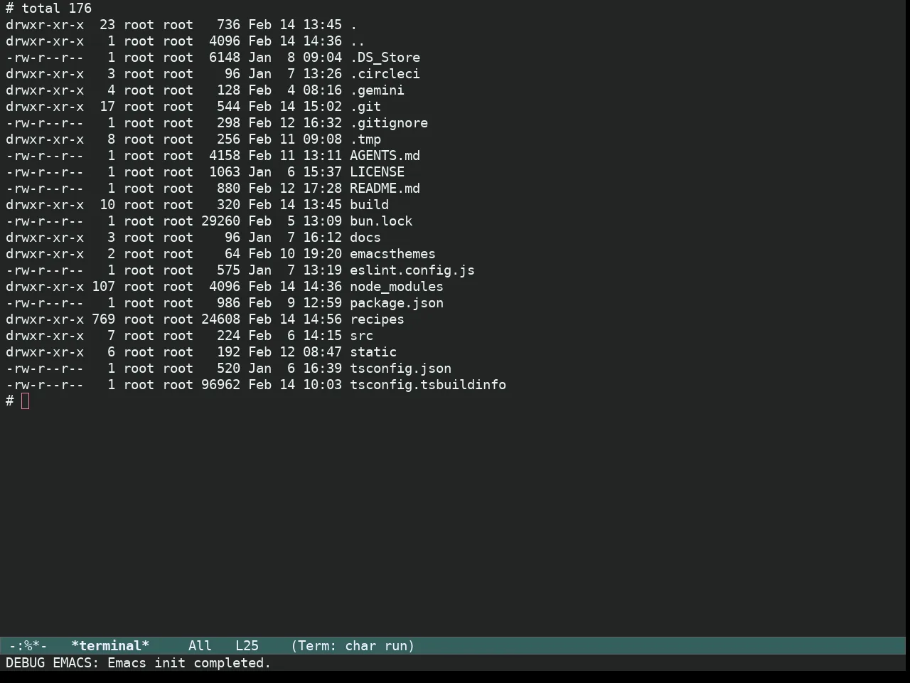 Ef Elea Dark Theme in term