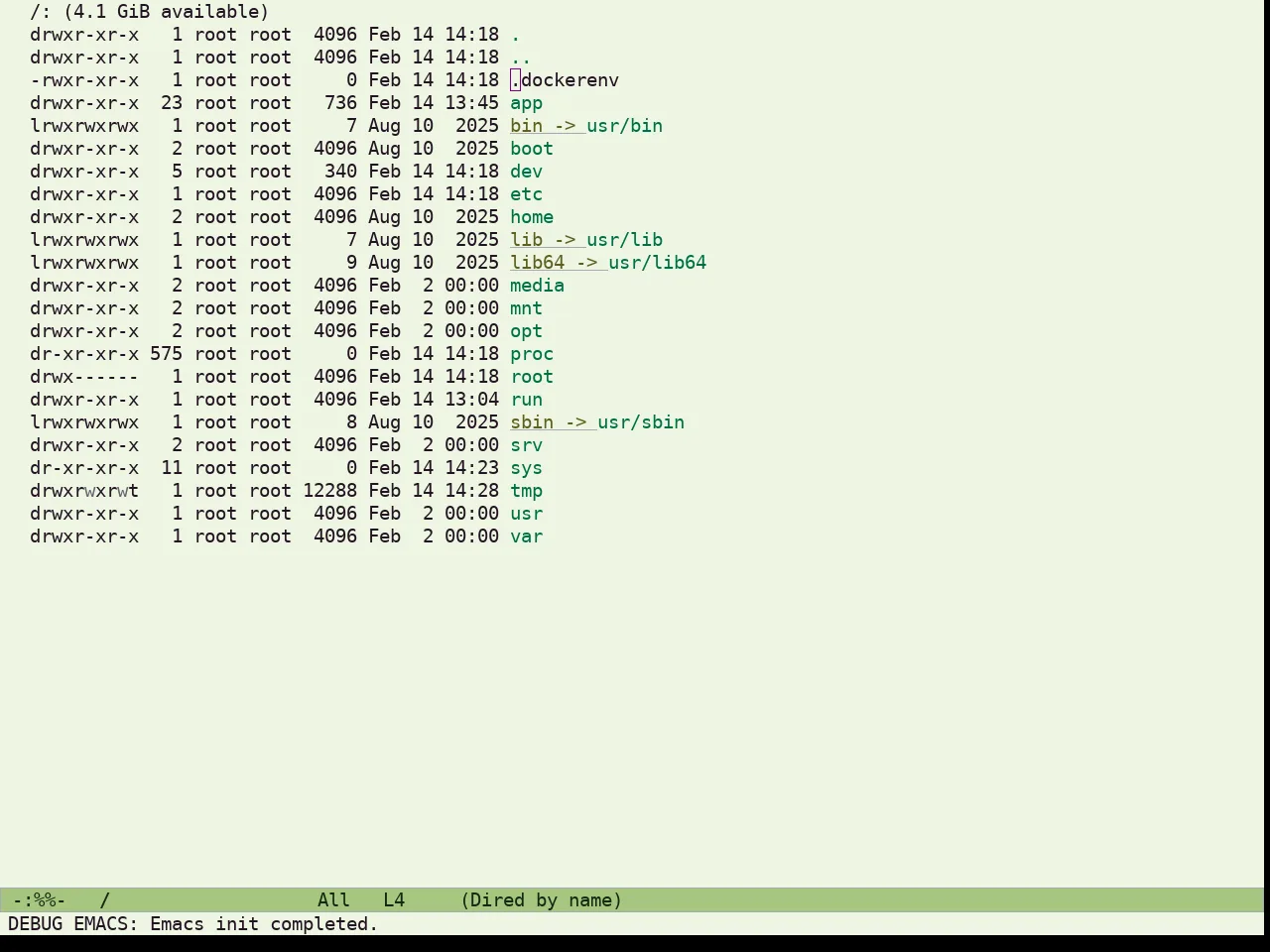 Ef Elea Light Theme in dired