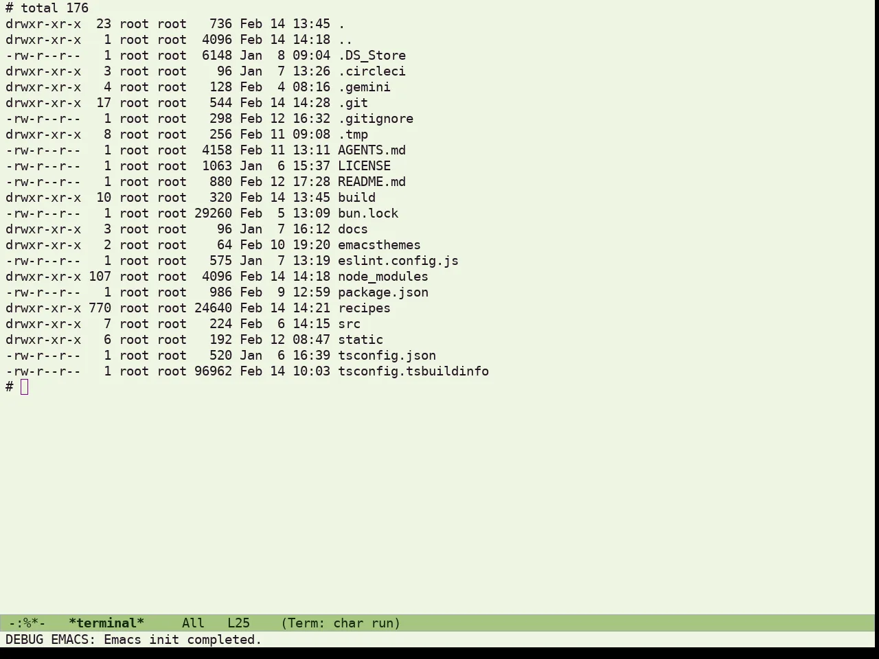 Ef Elea Light Theme in term