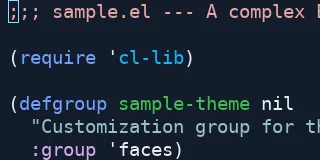 Preview of Ef Maris Dark Theme theme