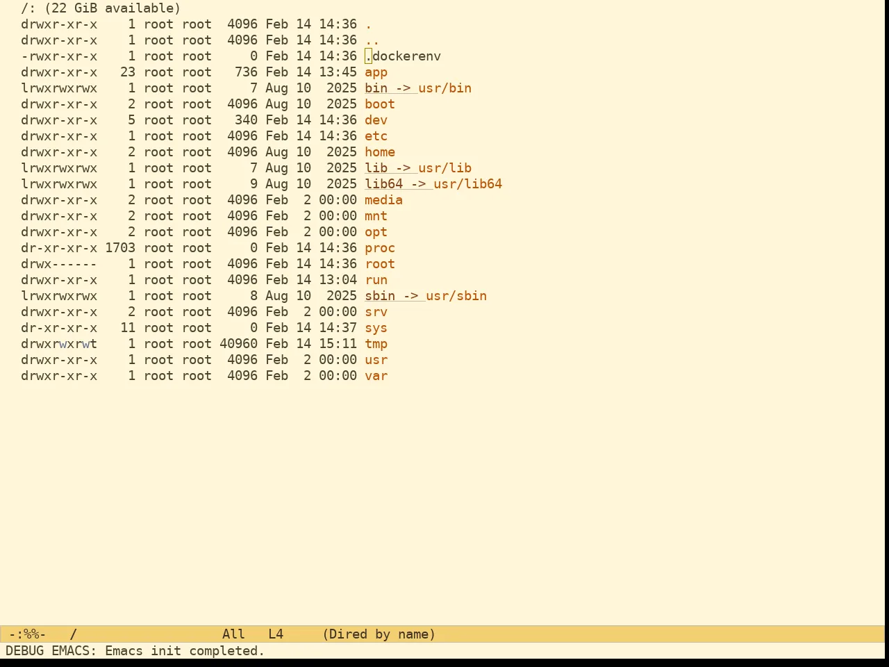 Ef Melissa Light Theme in dired