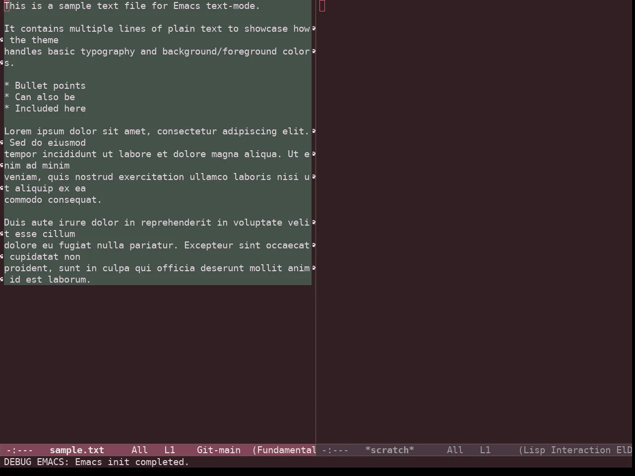 Ef Rosa Theme in fundamental-mode