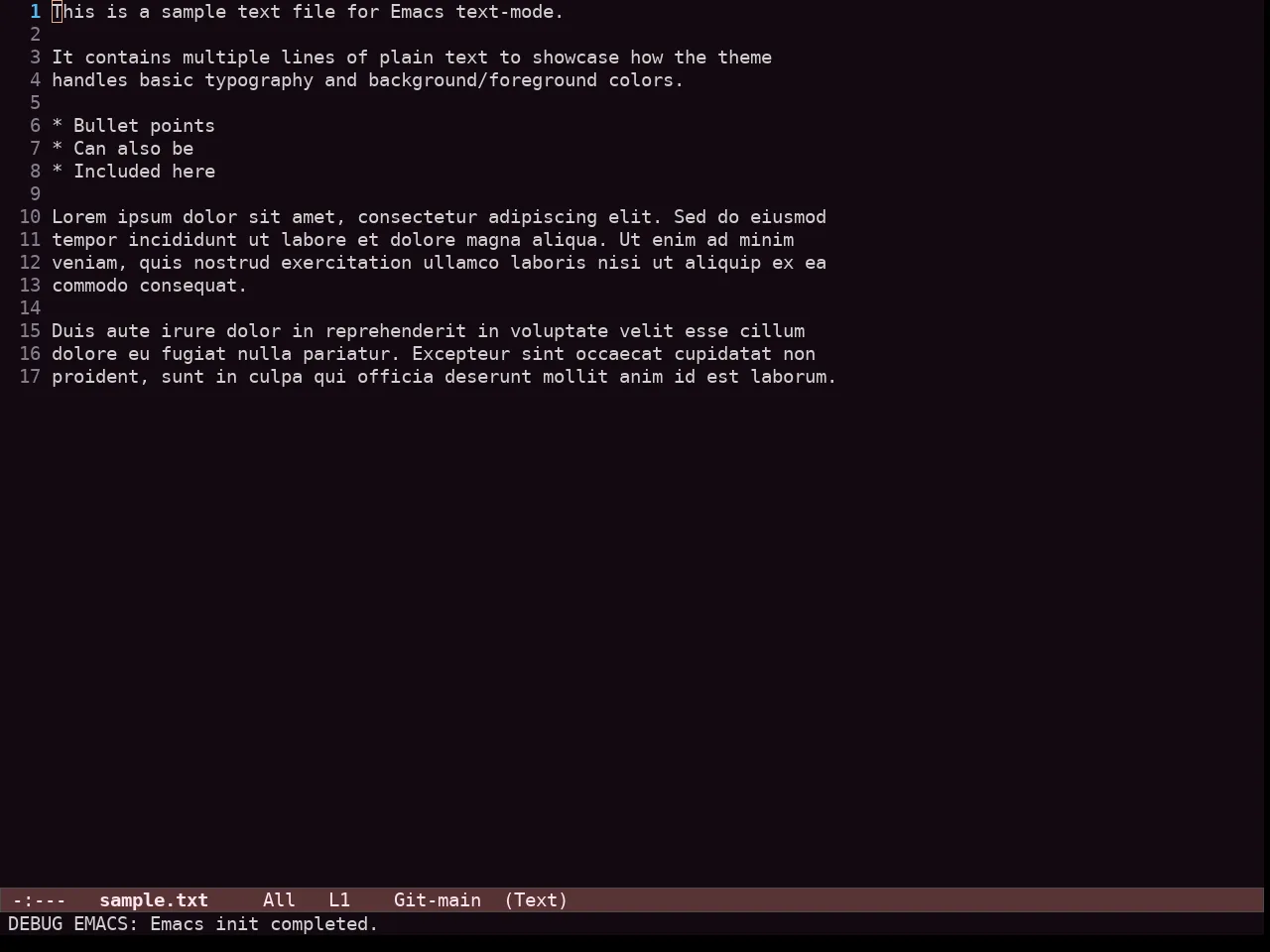Ef Symbiosis Theme in text-mode